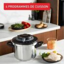 Seb Cocotte-Minute Clipso+ CHEF 8L Induction Inox