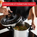 Seb Cocotte-Minute Clipso+ CHEF 8L Induction Inox