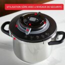 Seb Cocotte-Minute Clipso+ CHEF 8L Induction Inox