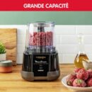 Moulinex Hachoir 5 En 1 Moulinette Ultimate Powelix Life-1000 W-Dp810810-Noir