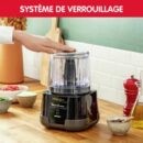 Moulinex Hachoir 5 En 1 Moulinette Ultimate Powelix Life-1000 W-Dp810810-Noir
