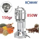 Bomann Moulin Professionnel À Café & Épices -850 W -150 Gr En Acier Inoxydable-
