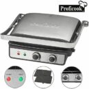 Proficook Grill électrique -& Panineuse Thermostat réglable - 2000 Watts -PC-KG 1029