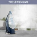 Calor Fer à Repasser Vapeur Ultragliss Anti Calc Plus -2800 W -6830-BLEU/SILVER