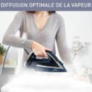 Calor Fer à Repasser Vapeur Ultragliss Anti Calc Plus -2800 W -6830-BLEU/SILVER