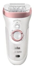 Braun Épilateur Braun Silk-épil 9/980 SkinSpa SensoSmart™ Or rose - Système 4 en 1 épilation