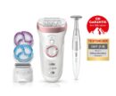 Braun Épilateur Braun Silk-épil 9/980 SkinSpa SensoSmart™ Or rose - Système 4 en 1 épilation