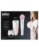 Braun Épilateur Silk-épil Séries 5 SensoSmart™ Wet & Dry avec 3 Accéssoires - SE5875BS