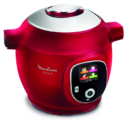 Multicuiseur Intelligent Haute Pression 6 Programmes 180 Recettes 1600w Cookeo+ Moulinex CE85B510