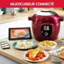 Multicuiseur Intelligent Haute Pression 6 Programmes 180 Recettes 1600w Cookeo+ Moulinex CE85B510