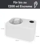 Sorbetière Électrique 1.2l 110w Clatronic ICM 3784